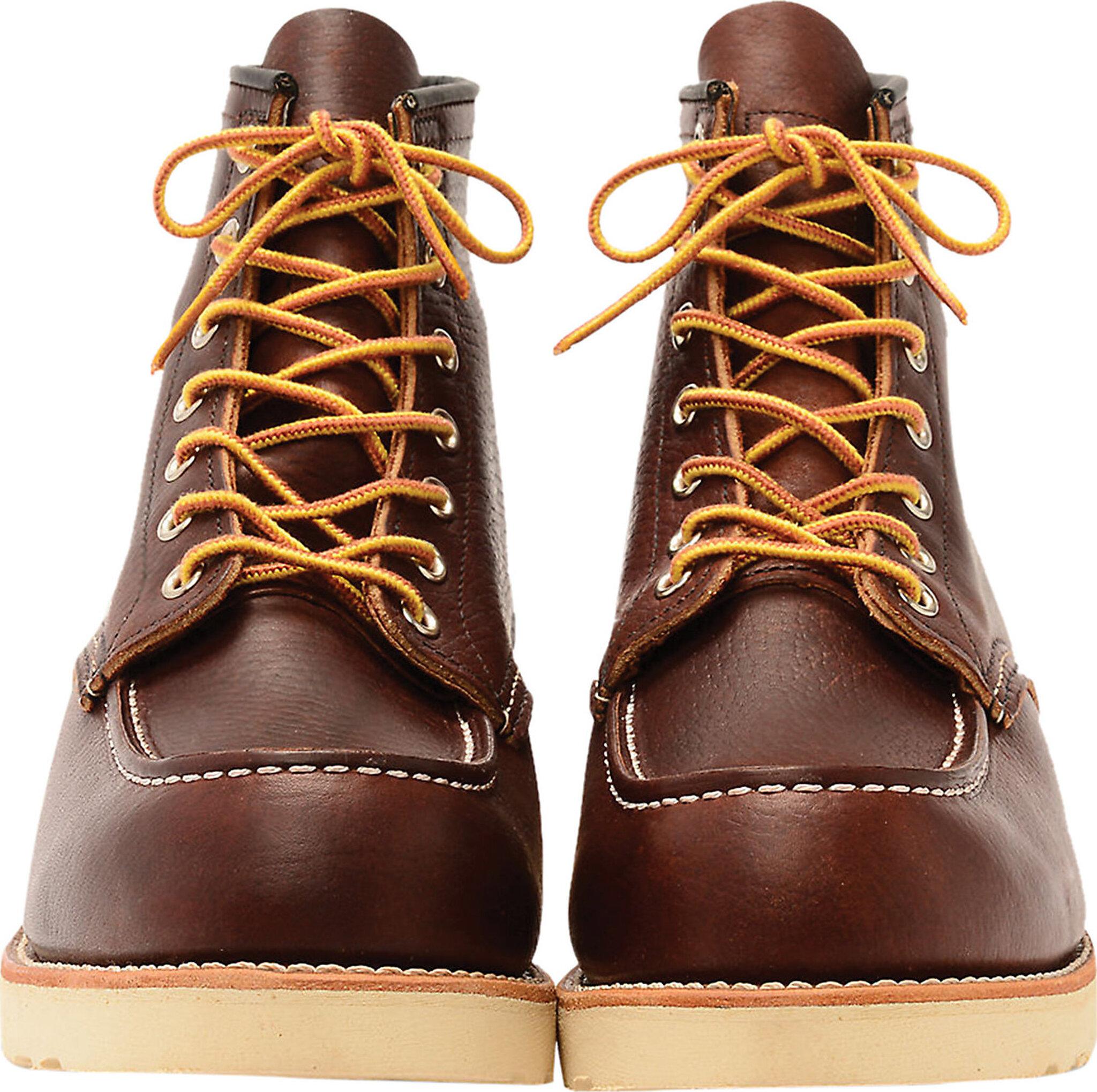 Product gallery image number 3 for product 6-inch Classic Moc Briar Oil Slick Leather Boots - Men's