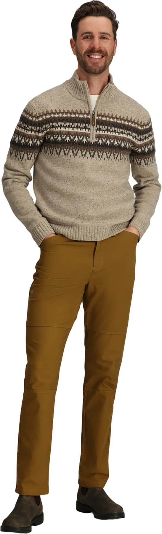 Numéro de l'image de la galerie de produits 4 pour le produit Chandail à glissière 1/4 Arch Rock - Homme
