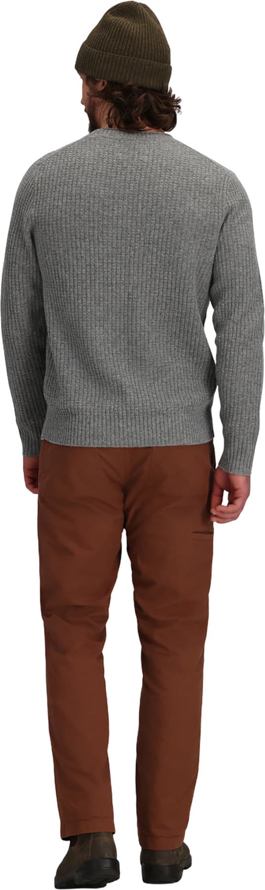 Product gallery image number 3 for product Rockcraft Waffle Crewneck Sweater - Men's