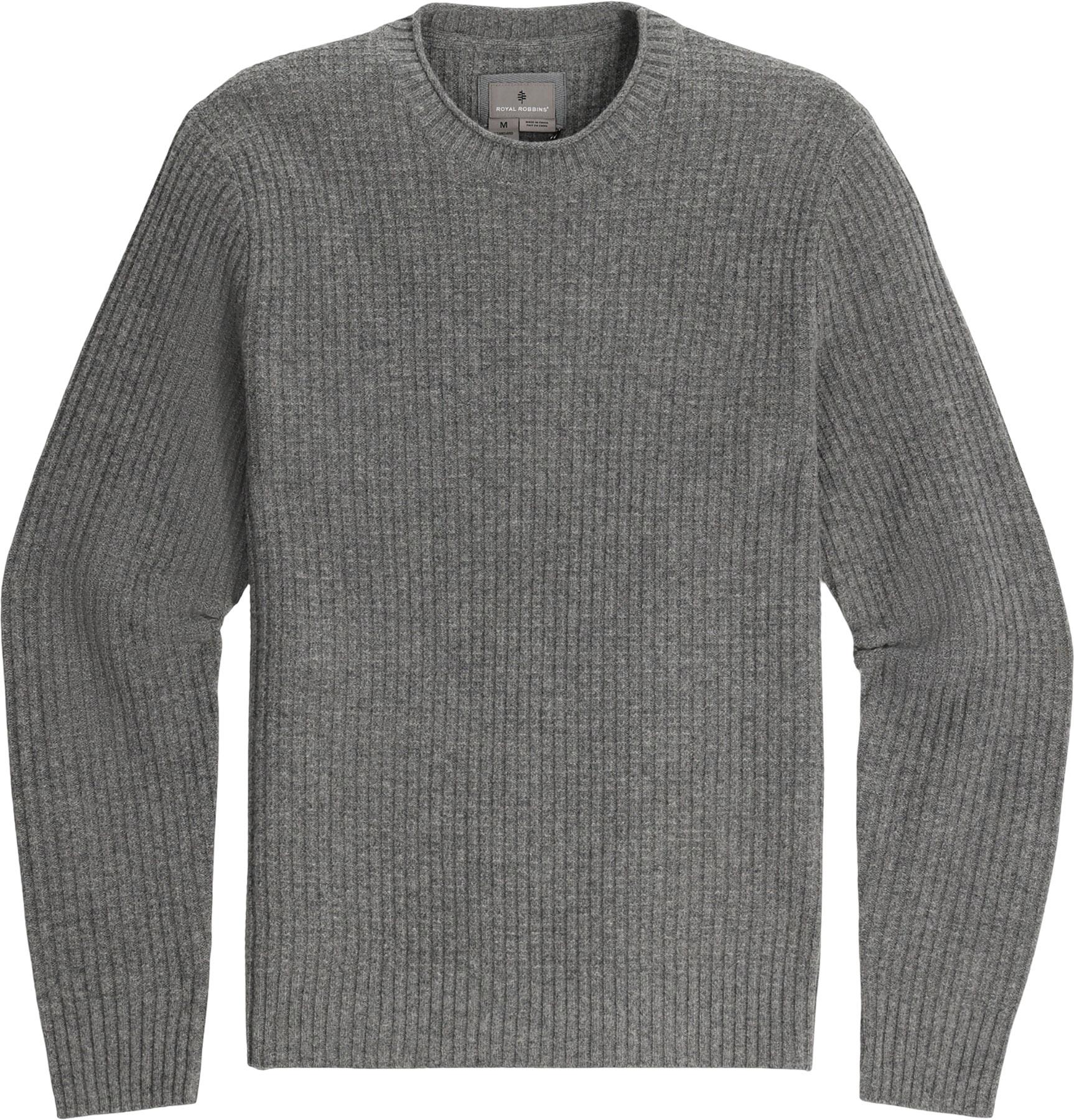 Product image for Rockcraft Waffle Crewneck Sweater - Men's
