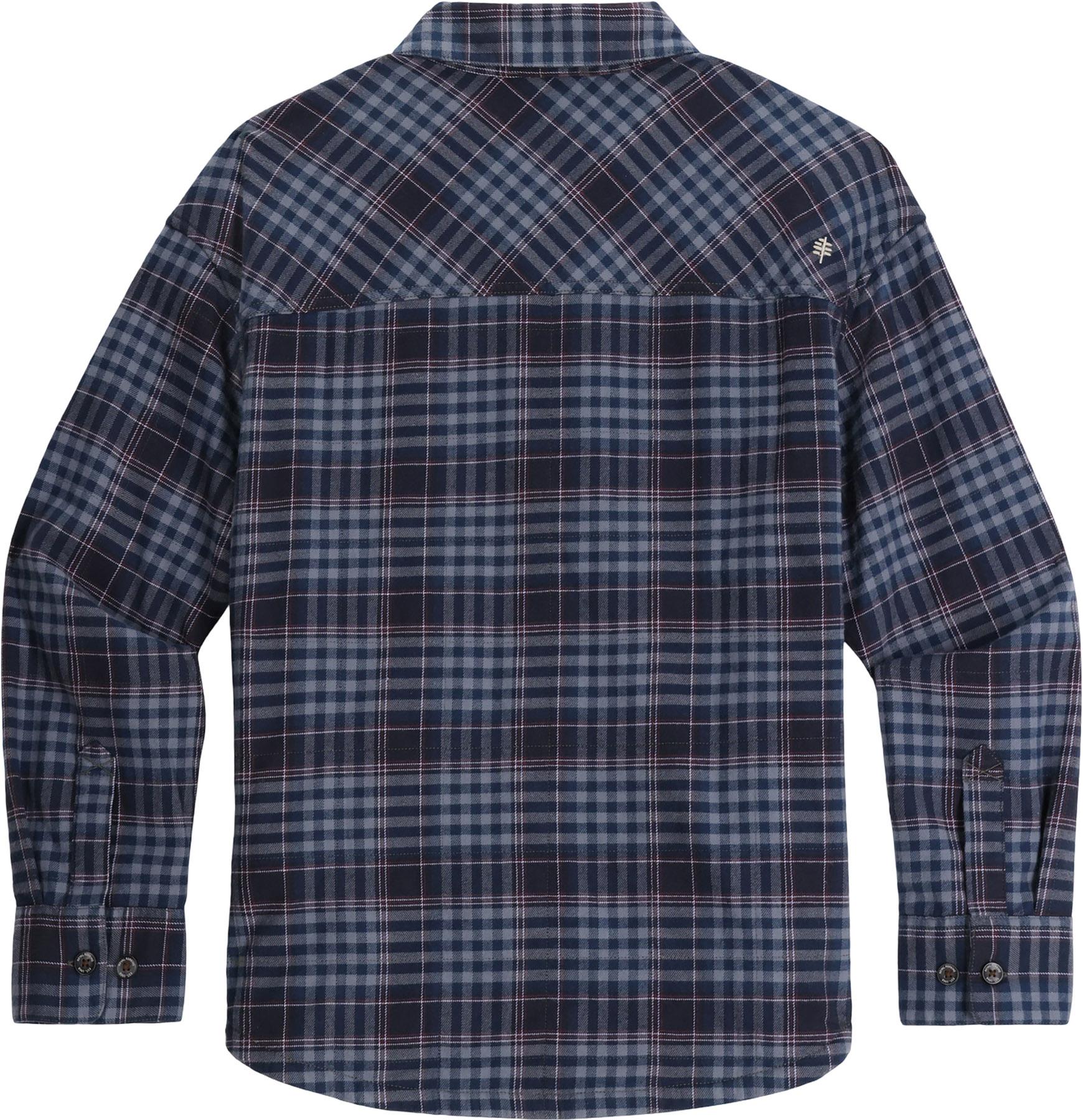 Numéro de l'image de la galerie de produits 2 pour le produit Manteau-chemise en flanelle à manches longues Vista - Femme 