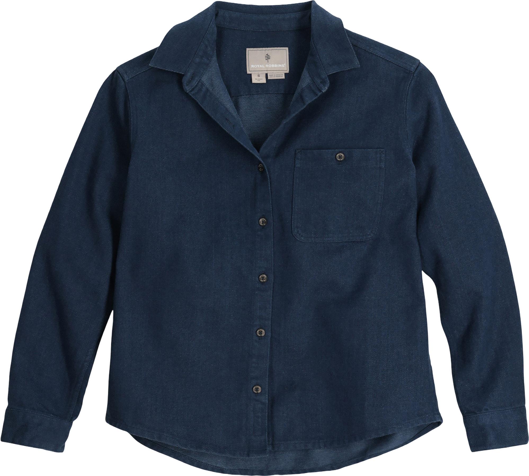 Image de produit pour Manteau-chemise à manches longues en chanvre Clouds Rest - Femme