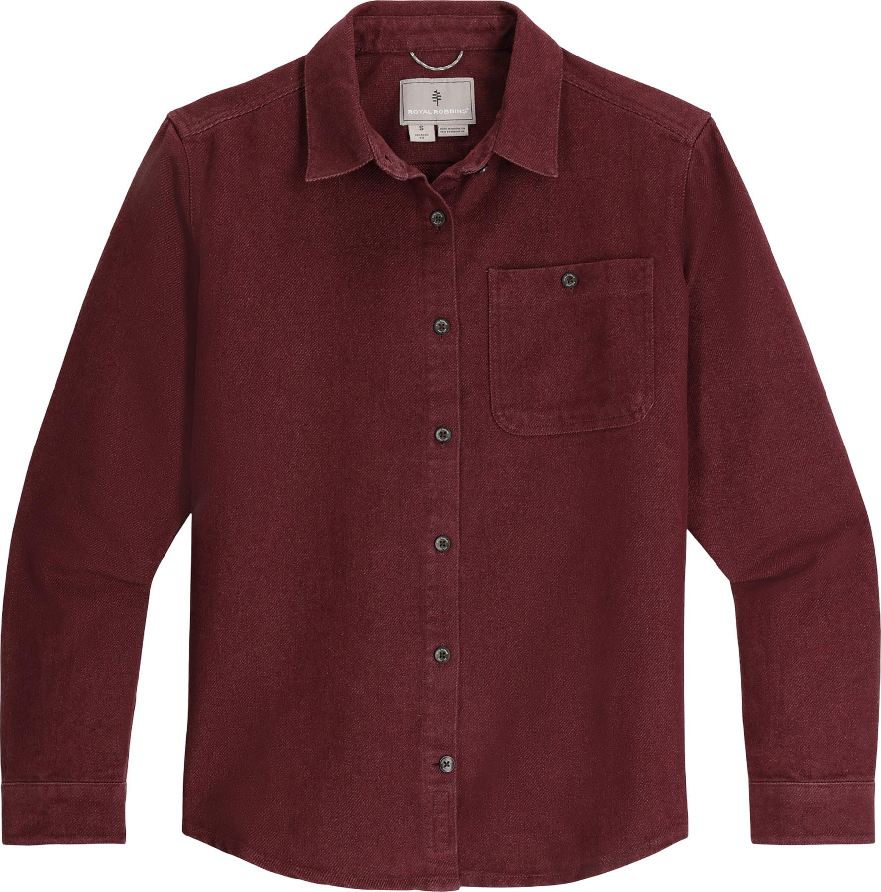 Image de produit pour Manteau-chemise à manches longues en chanvre Clouds Rest - Femme