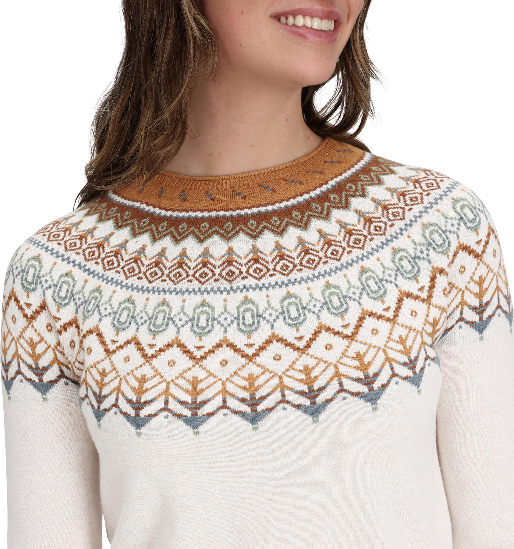 Product gallery image number 4 for product Westlands Fairisle Crew Neck Sweater - Women's