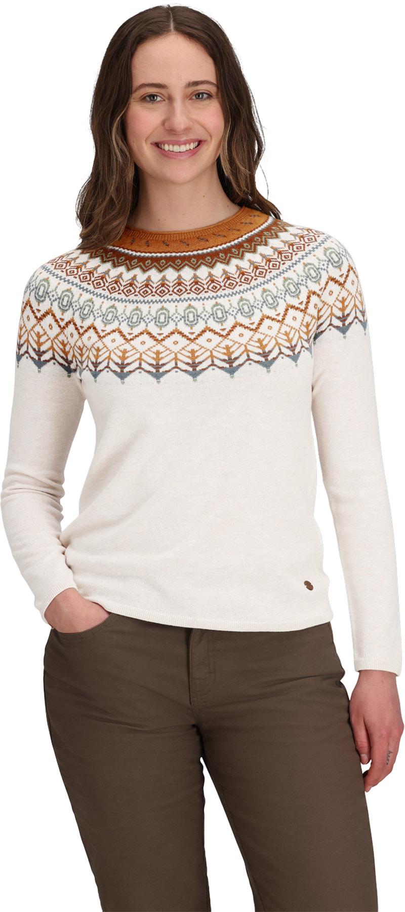 Product gallery image number 5 for product Westlands Fairisle Crew Neck Sweater - Women's