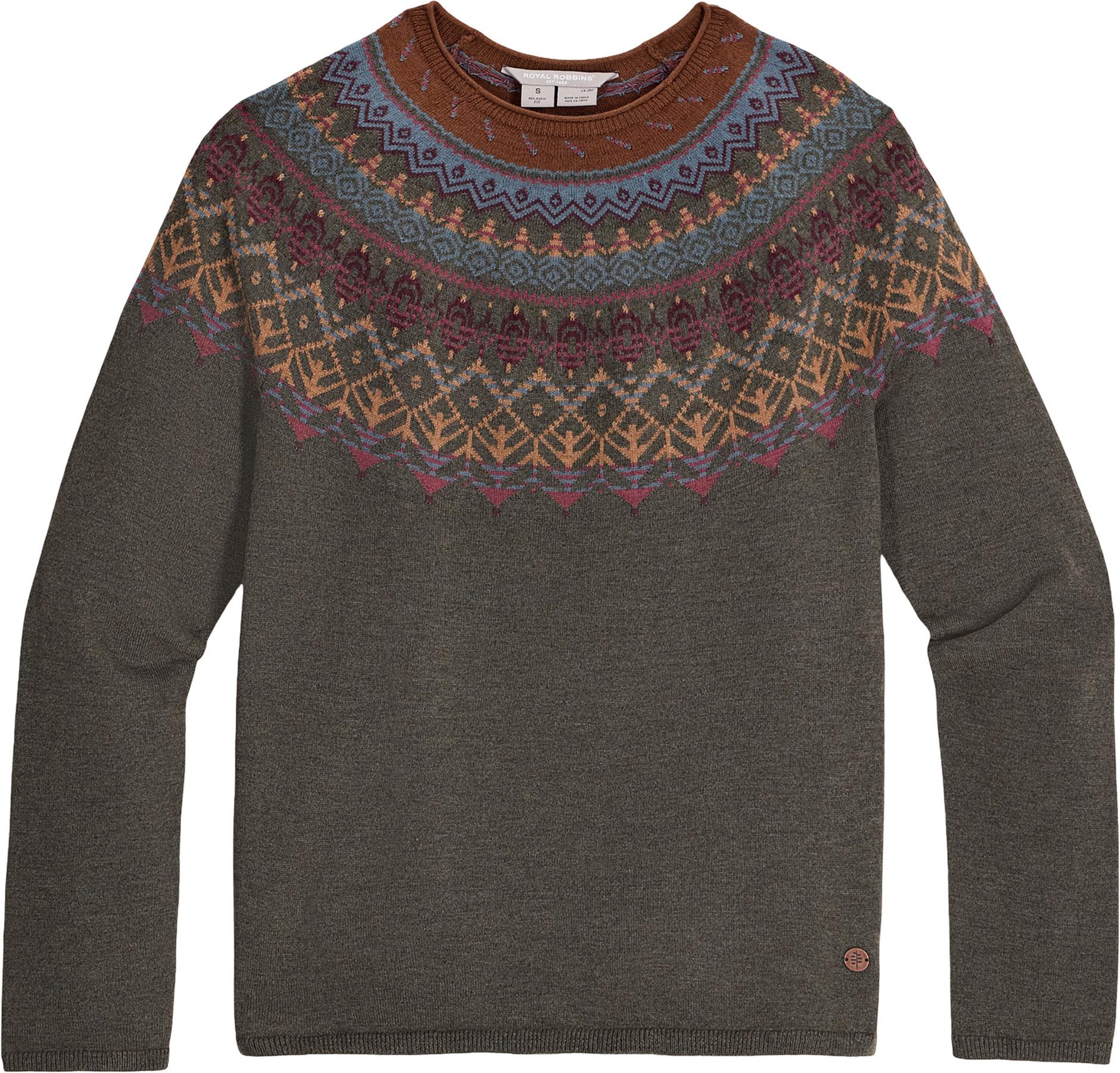 Image de produit pour Chandail à col rond Westlands Fairisle - Femme