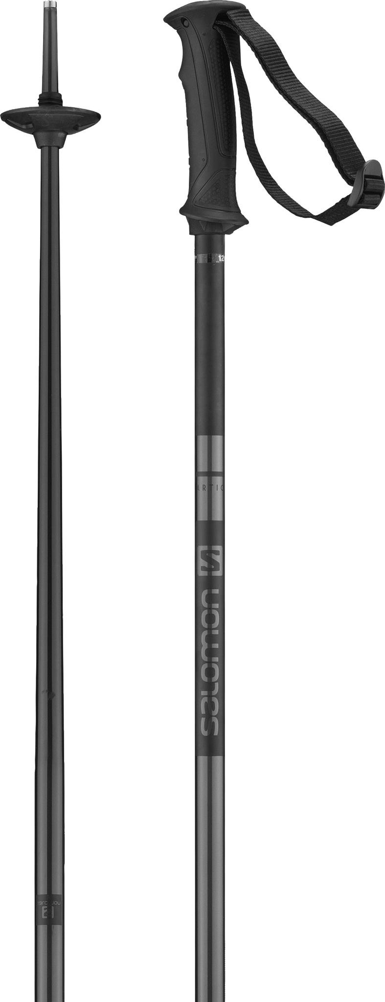 salomon 2018 arctic blue ski poles which is a smaller diameter for smaller hands Salomon Arctic 110 Poles -