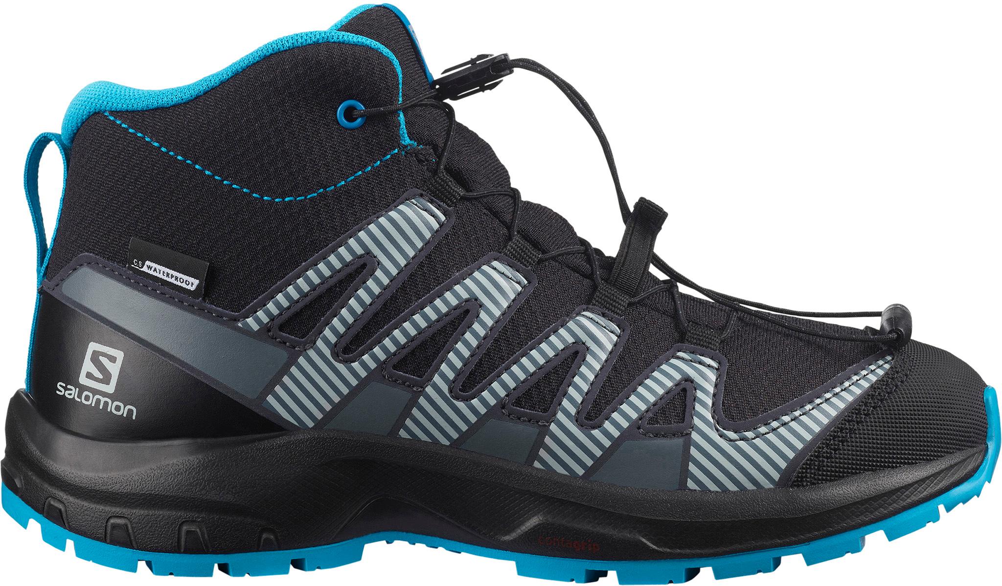 Product gallery image number 1 for product XA Pro V8 Mid CS Waterproof Trail Running Shoes - Kids
