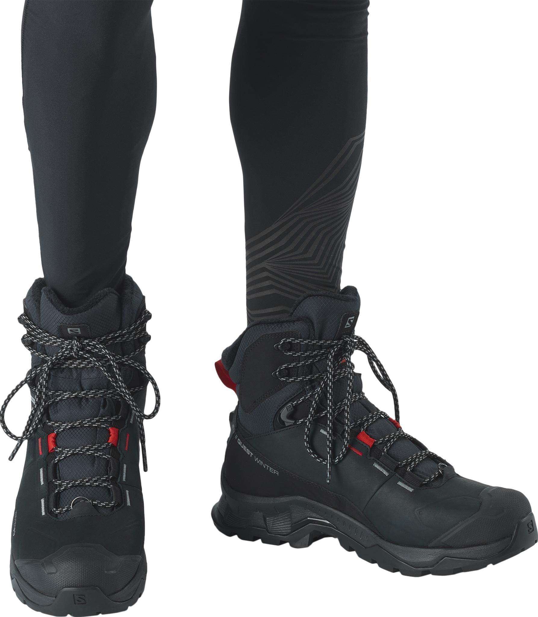 Product gallery image number 7 for product Quest Winter Thinsulate ClimaSalomon Waterproof Boots - Unisex