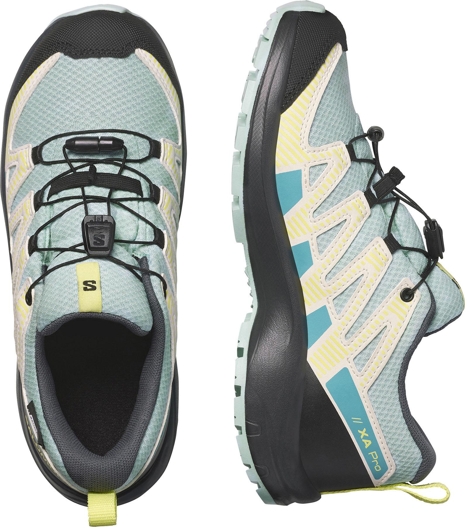 Product gallery image number 5 for product XA Pro V8 CS Waterproof Trail Running Shoes - Big Kids