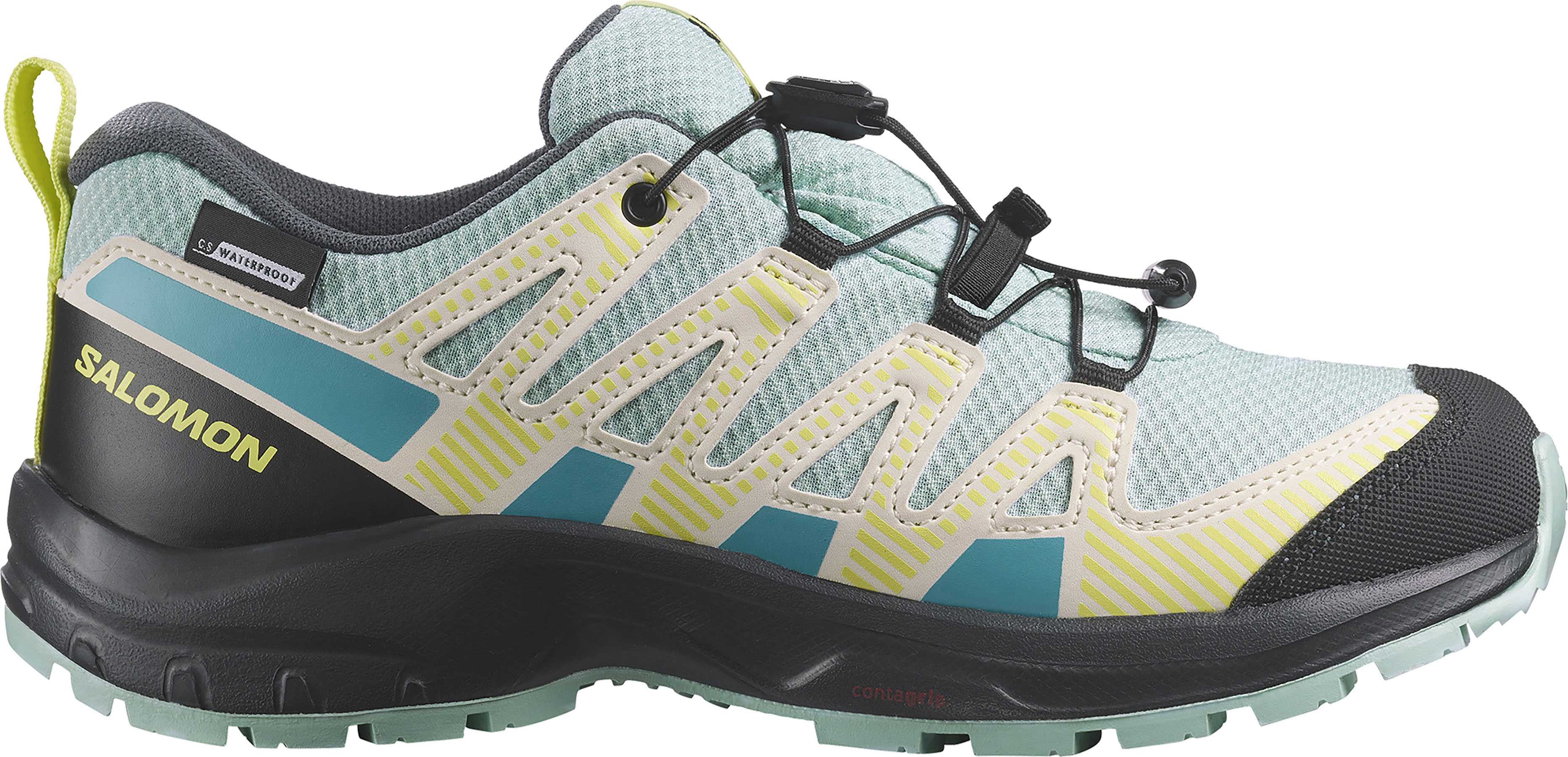 Tanager Turquoise - India Ink - Sunny Lime