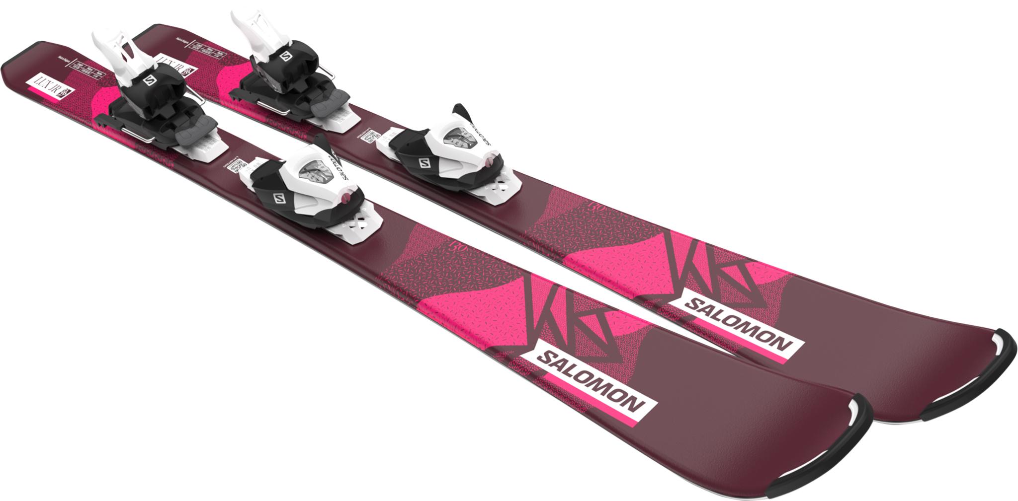 salomon c5 ski bindings QST XS Kidss Skis with GW 2026 90CM Ideal for kids with growing feet Salomon Lux S Skis With