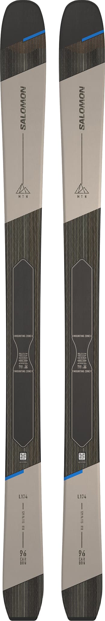 Numéro de l'image de la galerie de produits 1 pour le produit Ski de randonnée MTN 96 Carbon - Unisexe