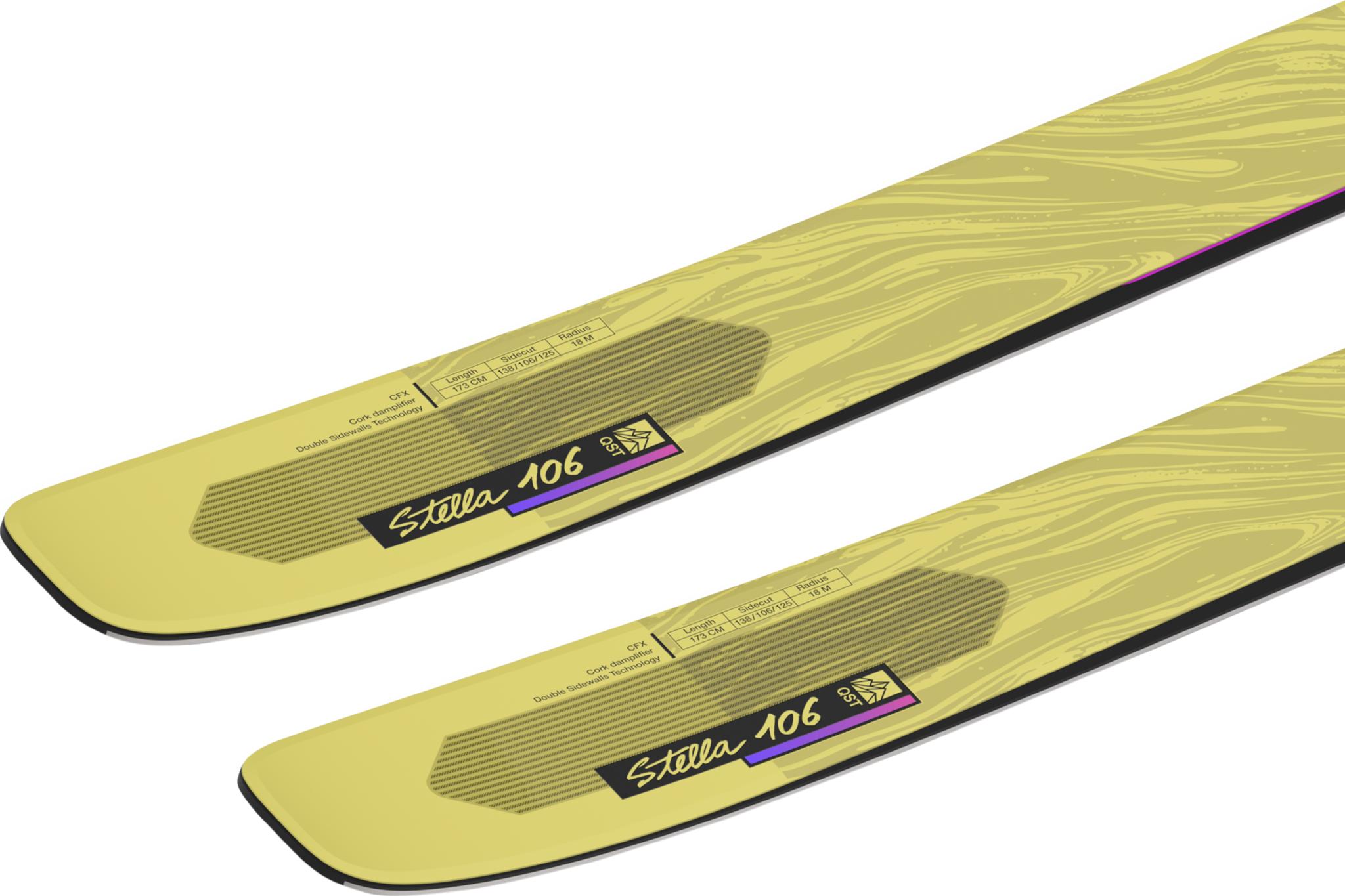 Product gallery image number 5 for product QST Stella 106 Freeride Skis - Women's