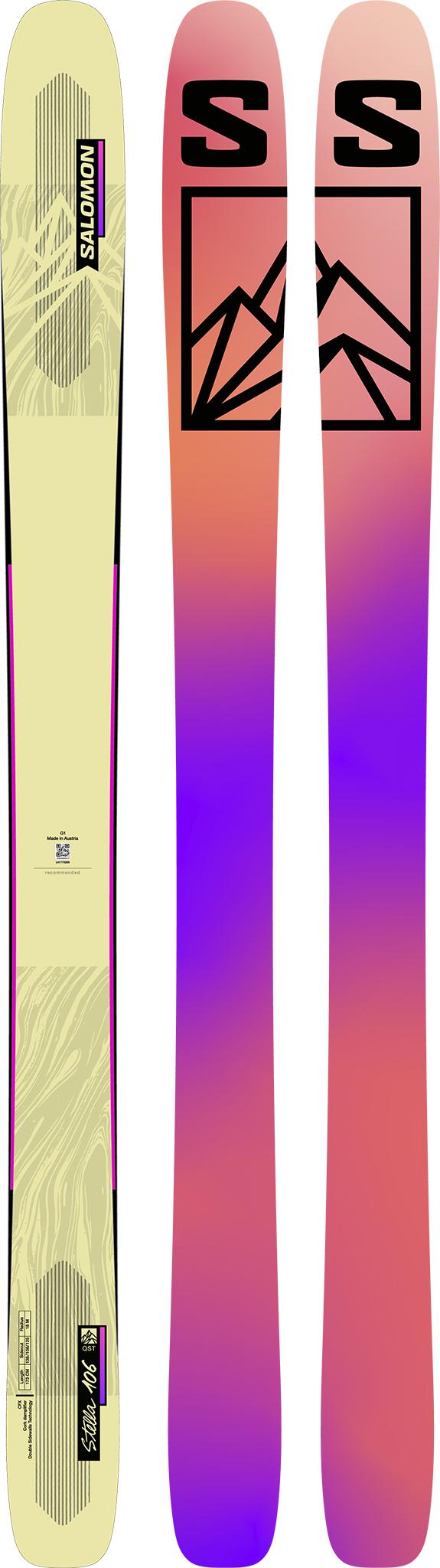 Product gallery image number 6 for product QST Stella 106 Freeride Skis - Women's