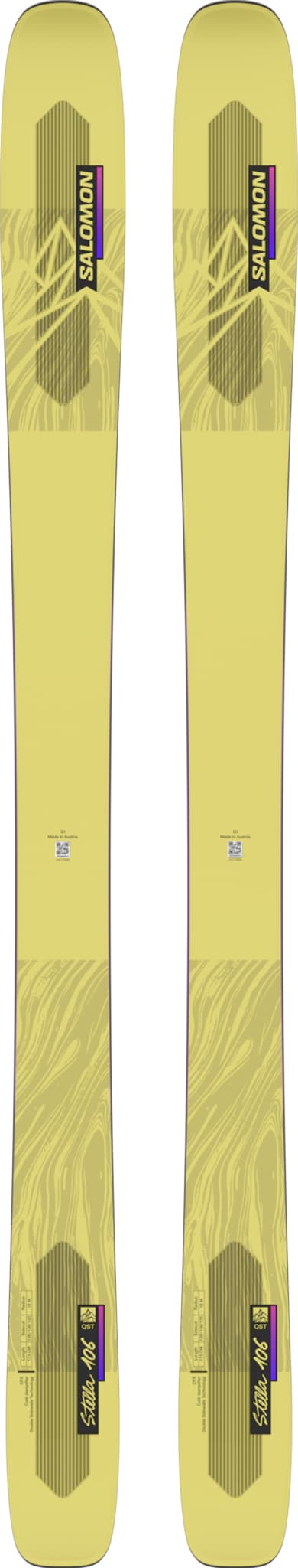 Product gallery image number 1 for product QST Stella 106 Freeride Skis - Women's