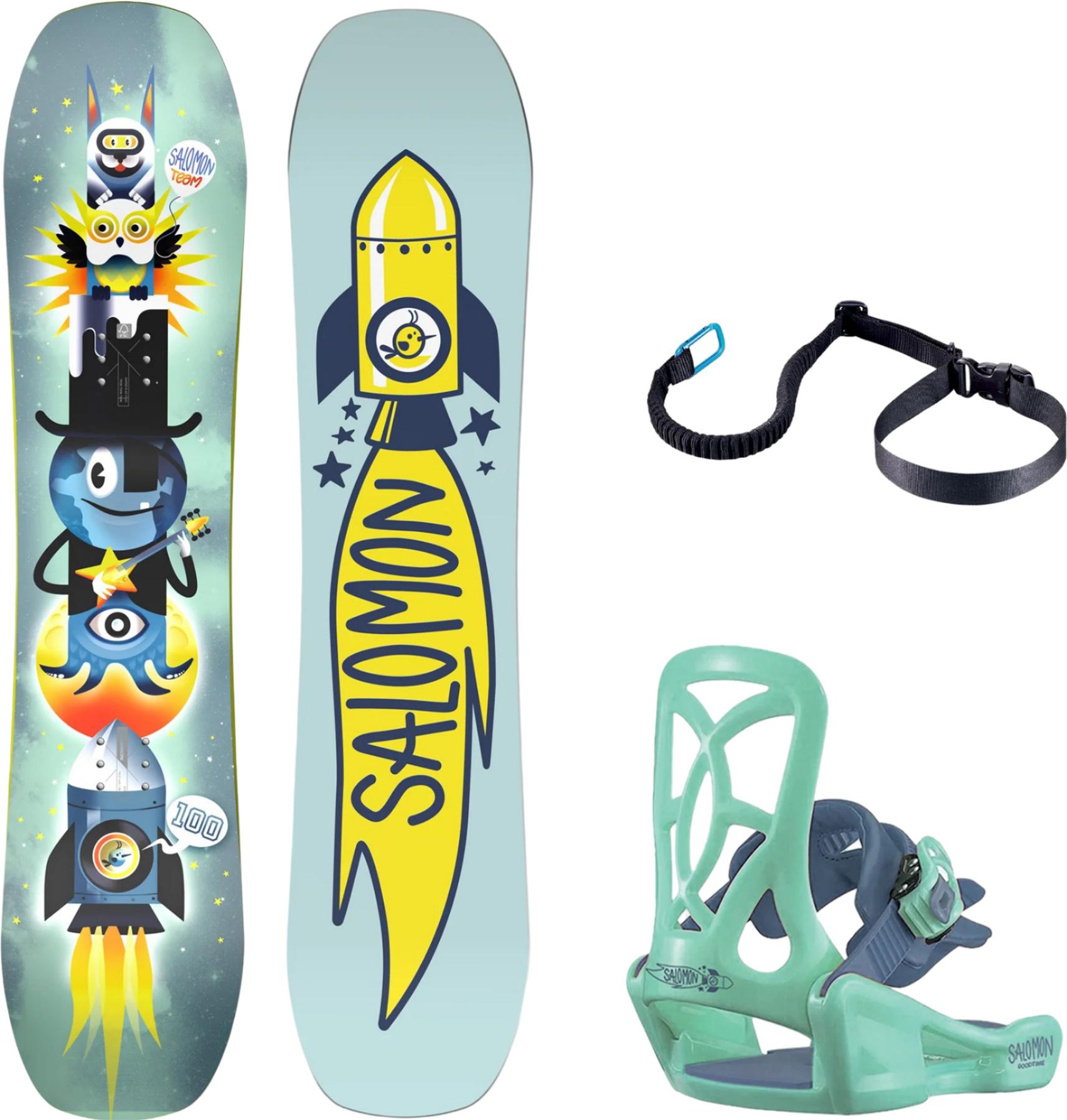 Product image for Team Package Snowboard with Goodtime XXS Bindings - Kids