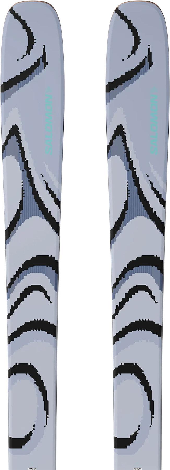 Product gallery image number 6 for product QST 100 Cosmic Sky Freeride Skis
