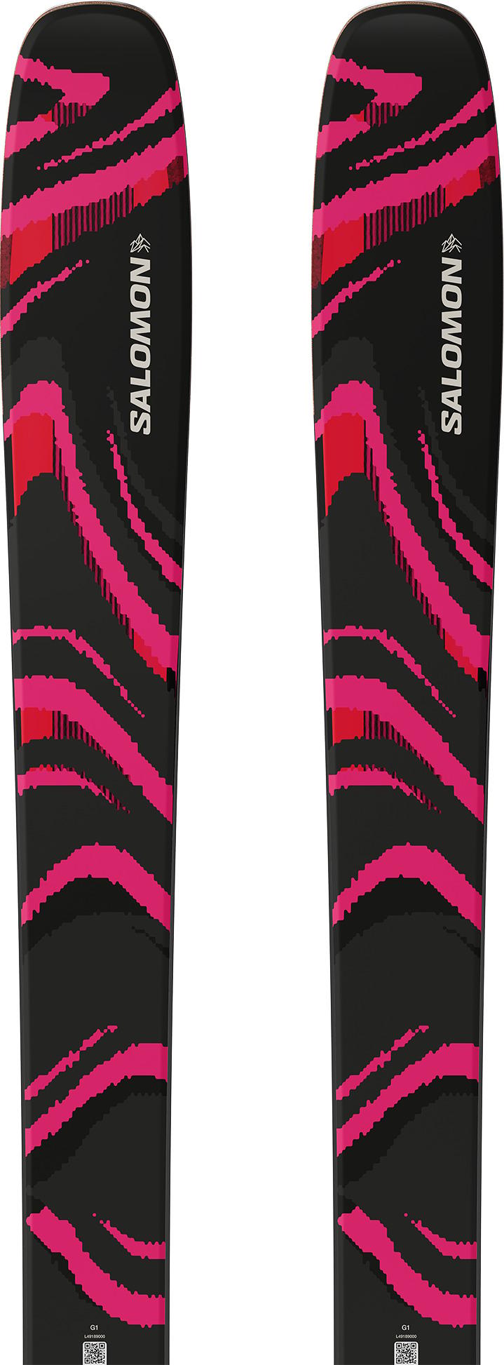 Numéro de l'image de la galerie de produits 3 pour le produit Skis alpins QST 106 Black/Pink - Unisexe