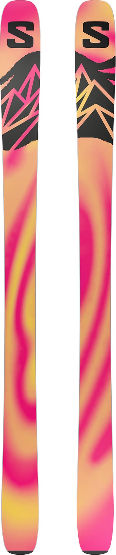 Numéro de l'image de la galerie de produits 2 pour le produit Skis alpins QST 100 Black - Unisexe