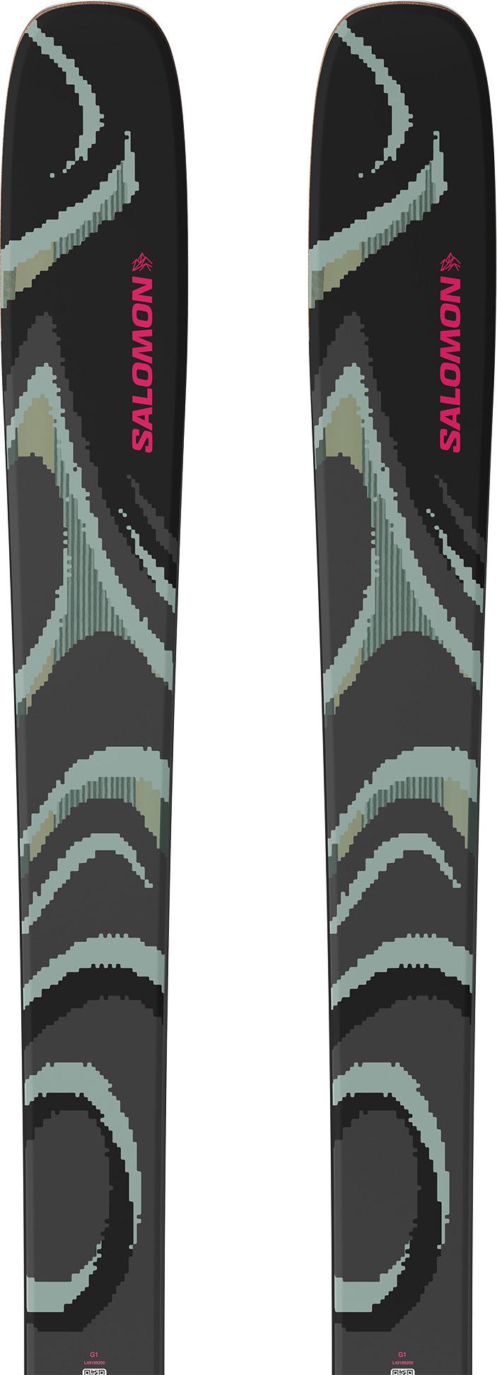 Numéro de l'image de la galerie de produits 3 pour le produit Skis alpins QST 100 Black - Unisexe