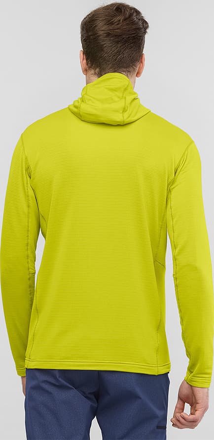 Product gallery image number 2 for product Grid Half Zip Mid Hoodie - Men's
