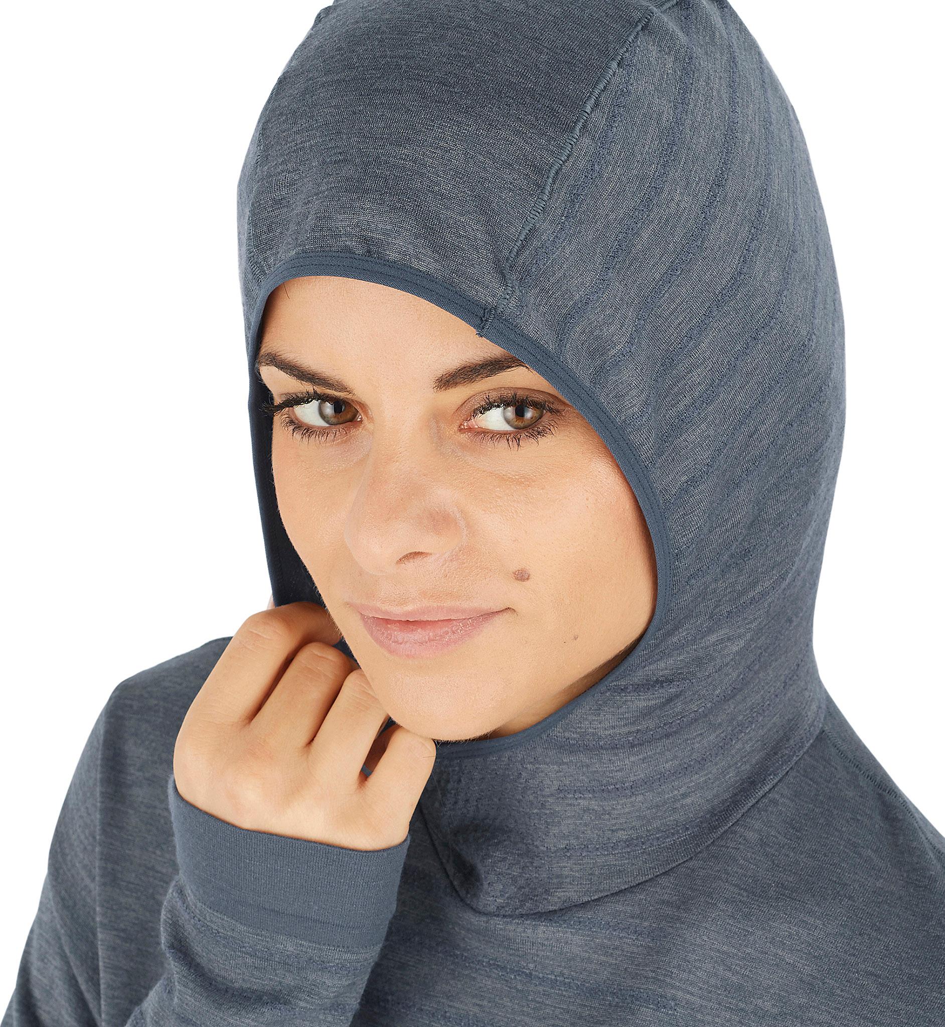 Product gallery image number 3 for product Outspeed Wool Long Sleeve Hoodie - Women's