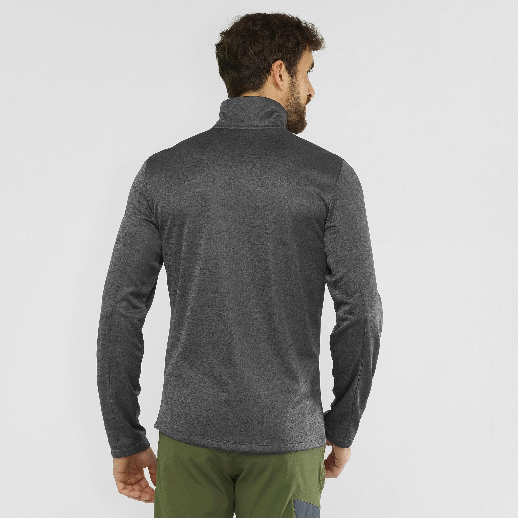 Product gallery image number 2 for product Essential Lightwarm Seamless Half Zip - Men's