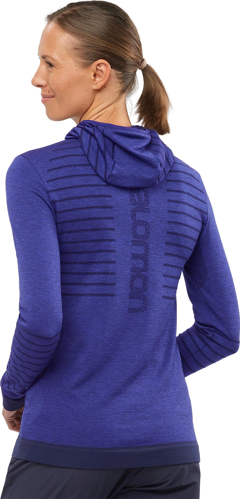 Product gallery image number 2 for product Outspeed Wool Seamless Hoodie - Women's