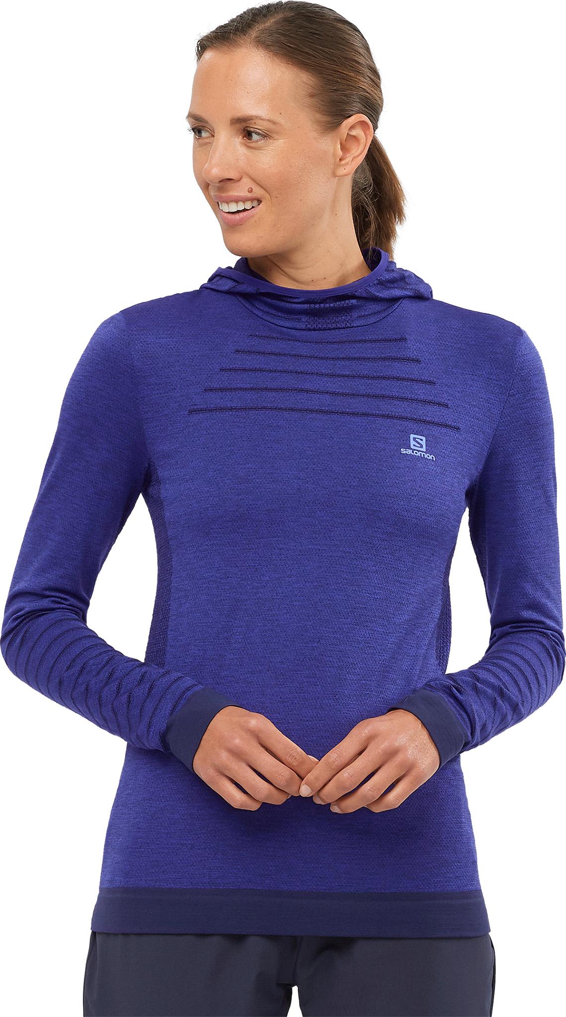 Product gallery image number 3 for product Outspeed Wool Seamless Hoodie - Women's