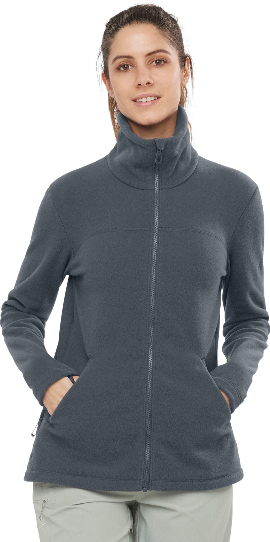 Product gallery image number 4 for product Essential Cozy Fleece Full Zip Midlayer Jacket - Women's