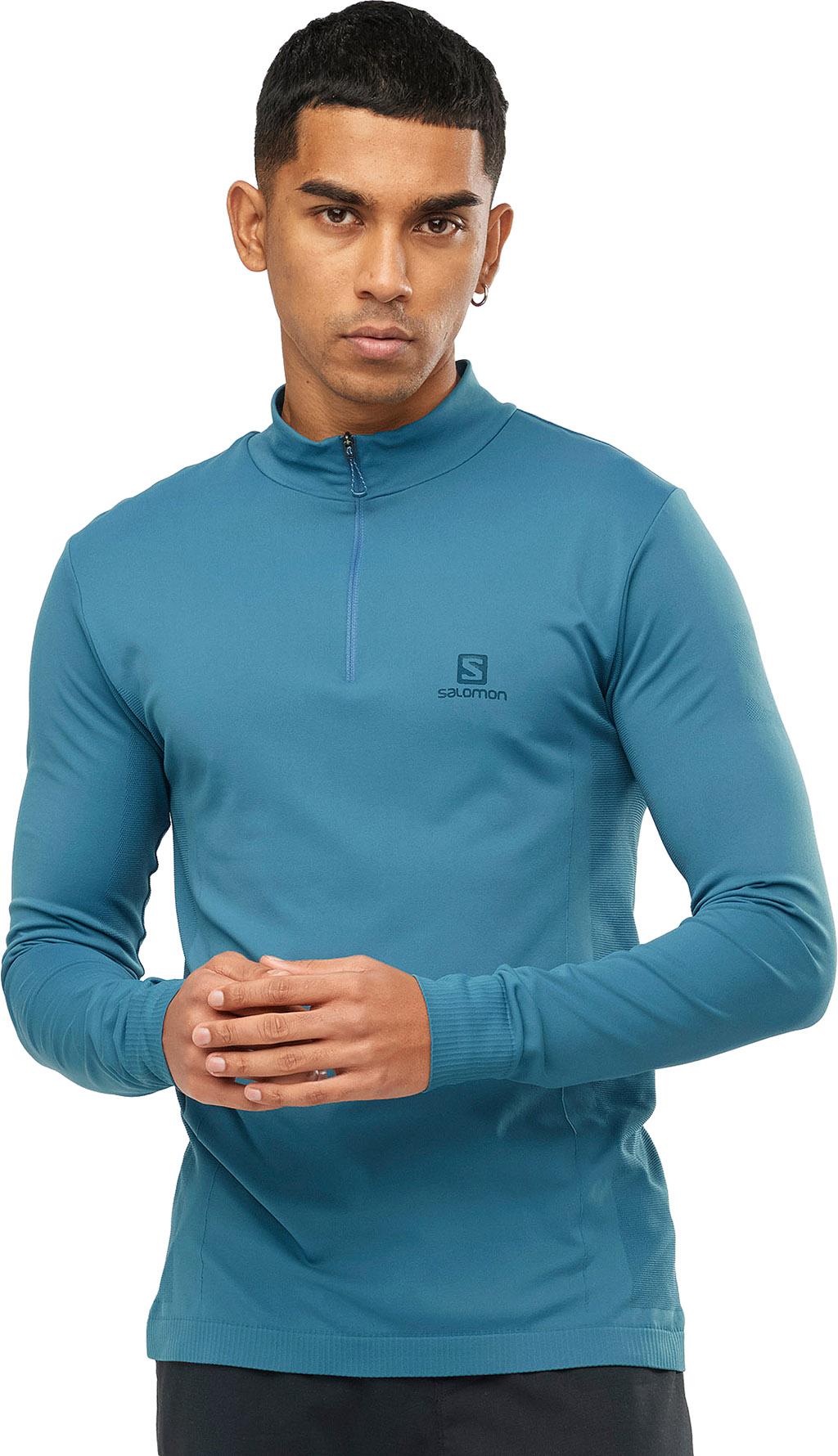 Product gallery image number 6 for product Explore Seamless Halfzip Tee - Men's