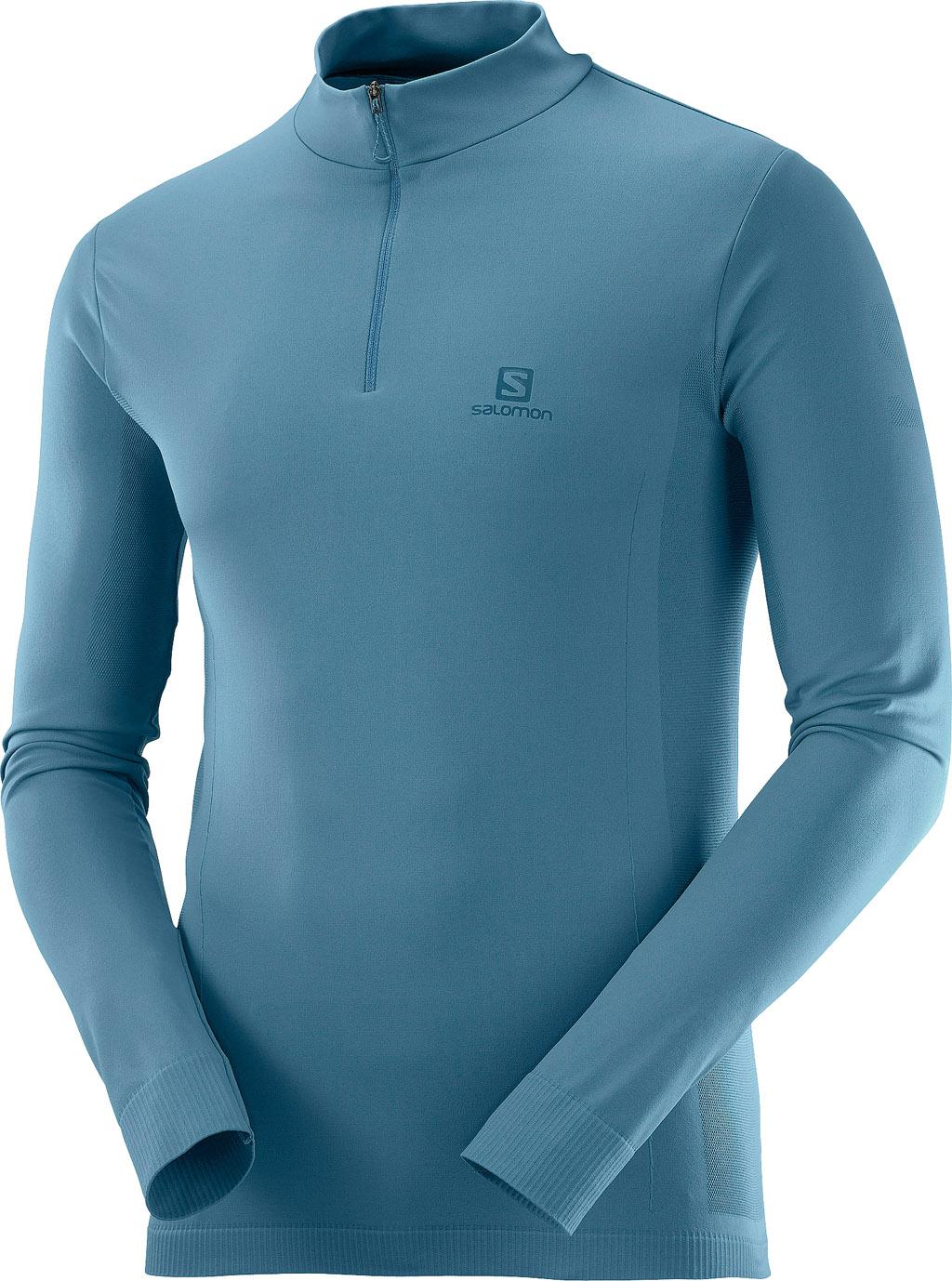 Product gallery image number 1 for product Explore Seamless Halfzip Tee - Men's
