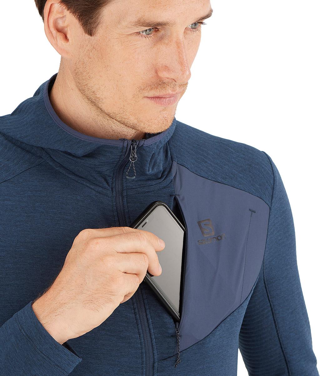 Product gallery image number 6 for product Outline FZ Hoodie - Men's