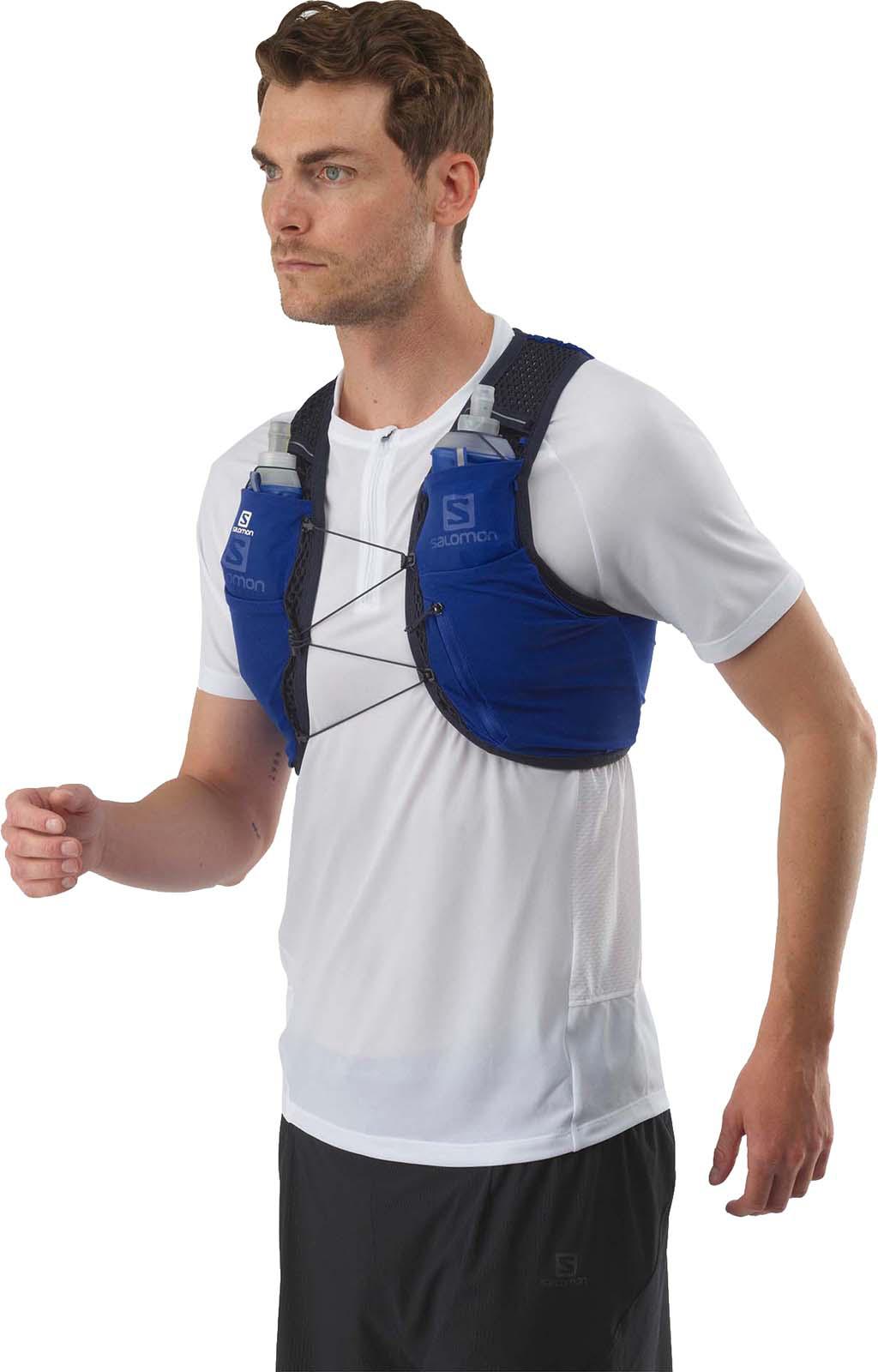 Product gallery image number 2 for product Active Skin 4 Running Vest with Flask - Unisex