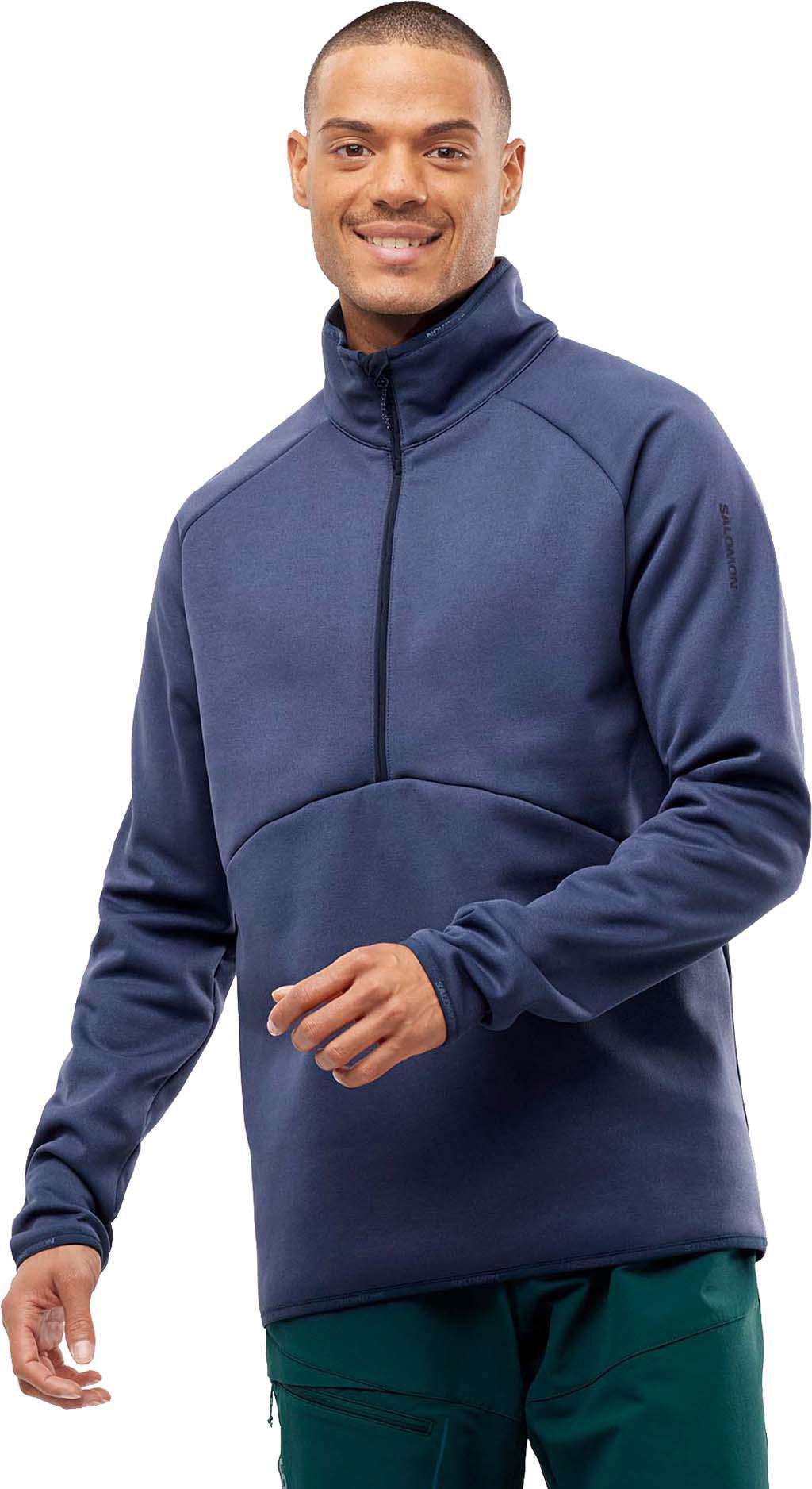 Product gallery image number 4 for product Essential Warm Half Zip Midlayer - Men's