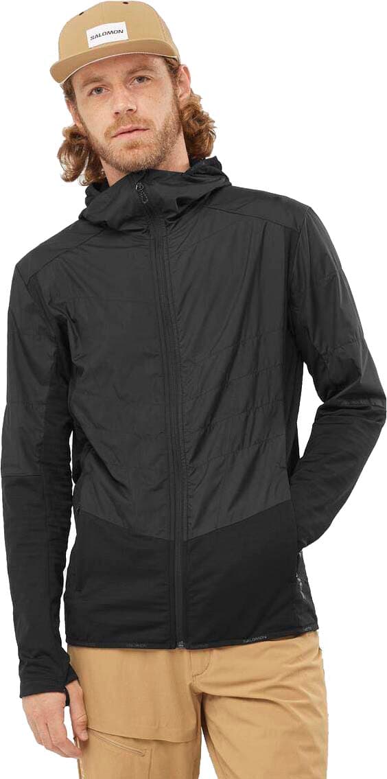 Numéro de l'image de la galerie de produits 4 pour le produit Manteau à capuchon hybride toutes saisons à couche intermédiaire Outline - Homme