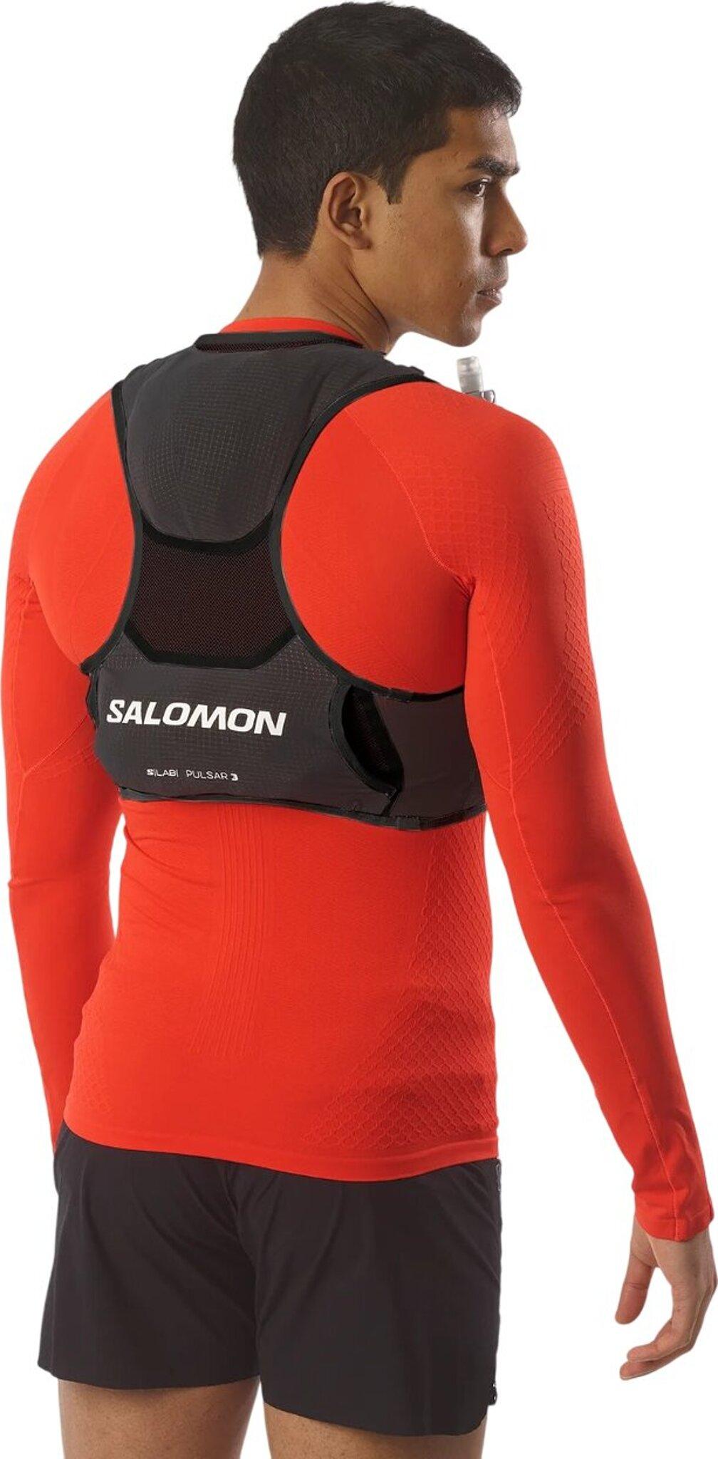 Product gallery image number 4 for product S/Lab Pulsar 3 Running Vest with Flasks - Unisex