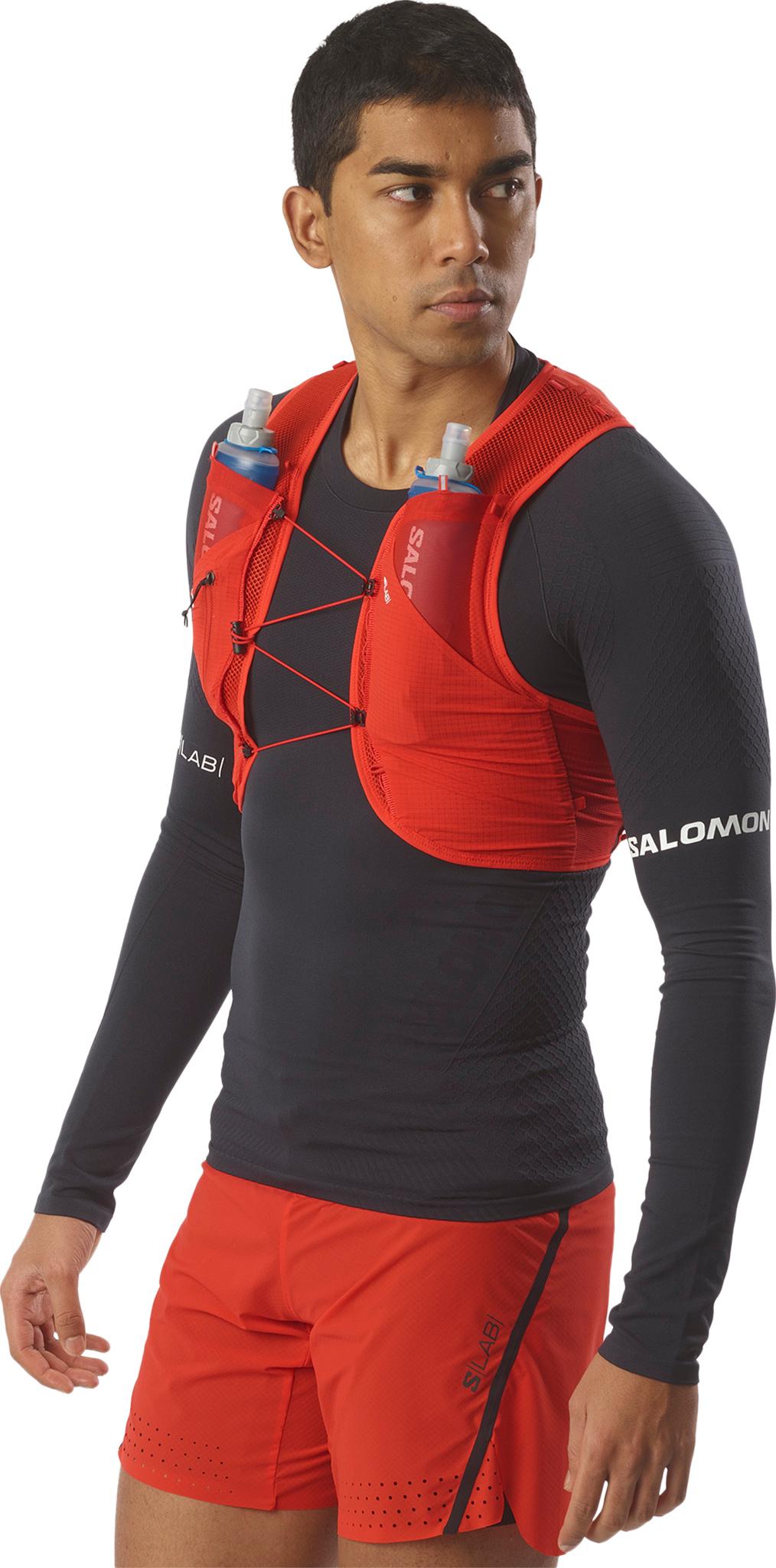 Product gallery image number 2 for product S/Lab Pulsar 3 Running Vest with Flasks - Unisex