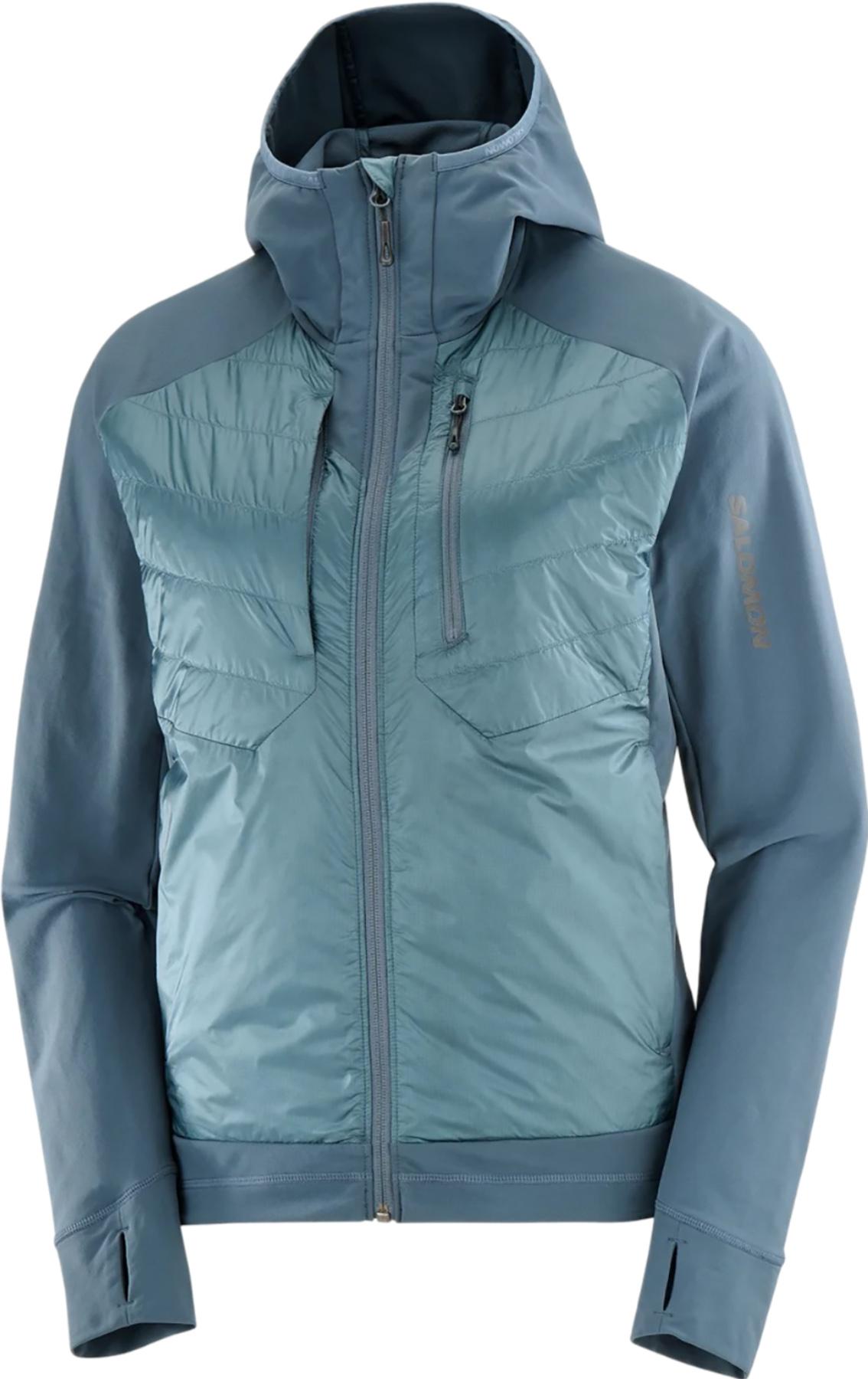 Image de produit pour Manteau à capuchon isolé hybride Elixir - Femme