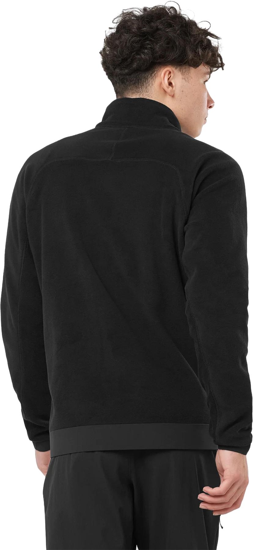 Numéro de l'image de la galerie de produits 2 pour le produit Manteau couche intermédiaire à demi-glissière Essential Micro Fleece - Homme