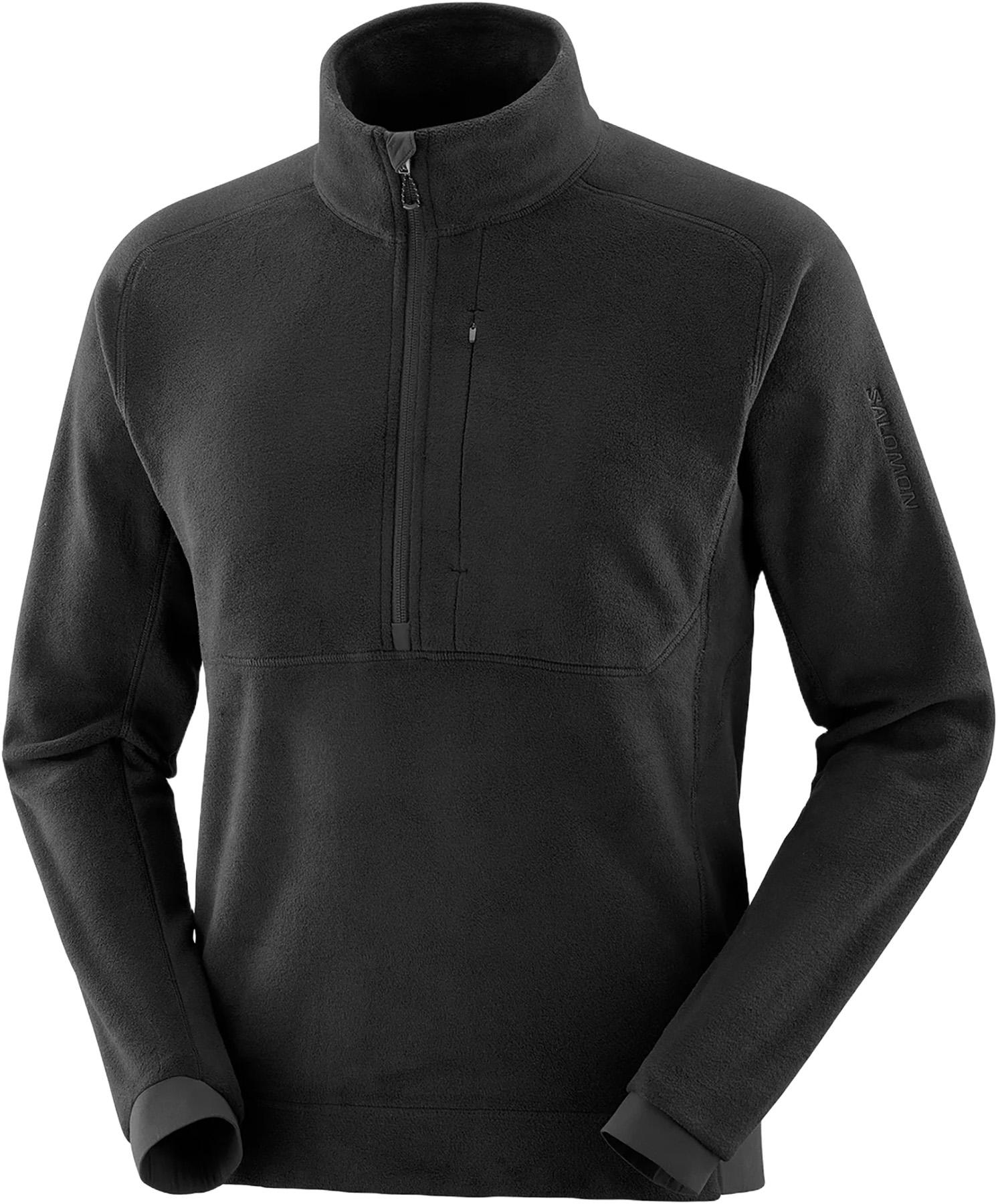 Image de produit pour Manteau couche intermédiaire à demi-glissière Essential Micro Fleece - Homme