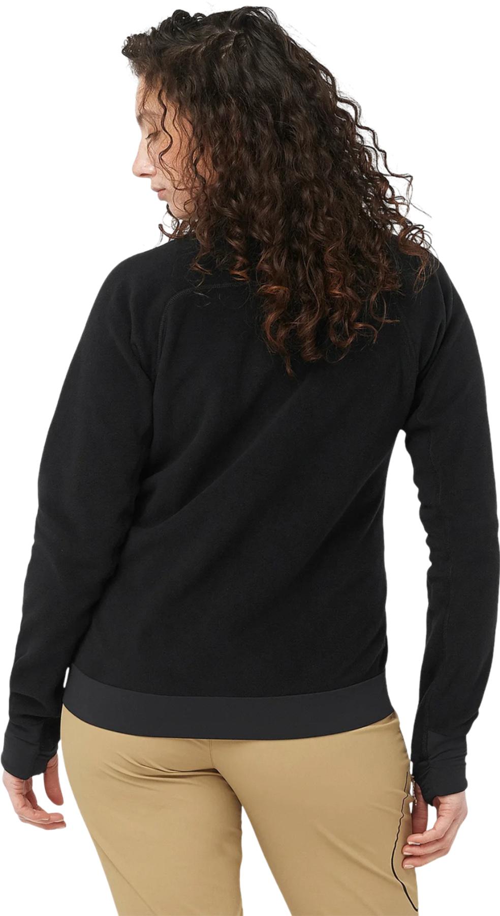 Product gallery image number 2 for product Essential Micro Fleece Half Zip Midlayer Jacket - Women’s
