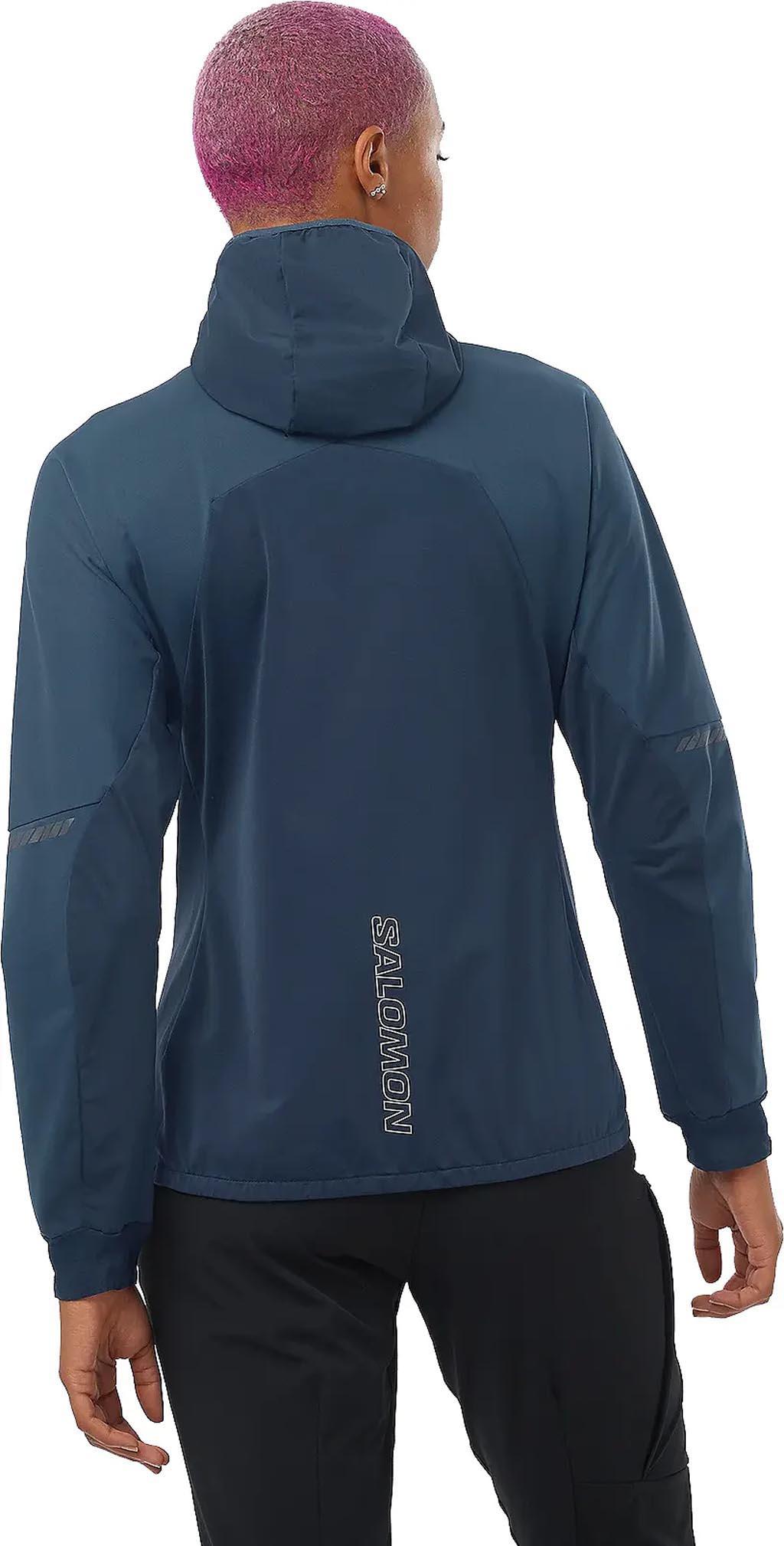 Product gallery image number 2 for product MTN Full Zip Softshell Hooded Wind Jacket - Women's