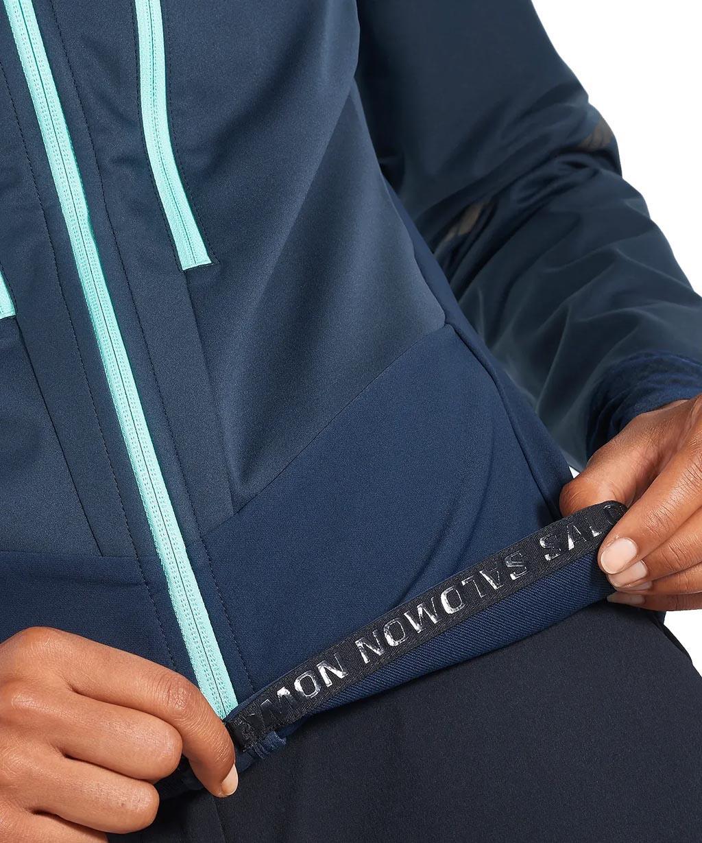 Product gallery image number 5 for product MTN Full Zip Softshell Hooded Wind Jacket - Women's