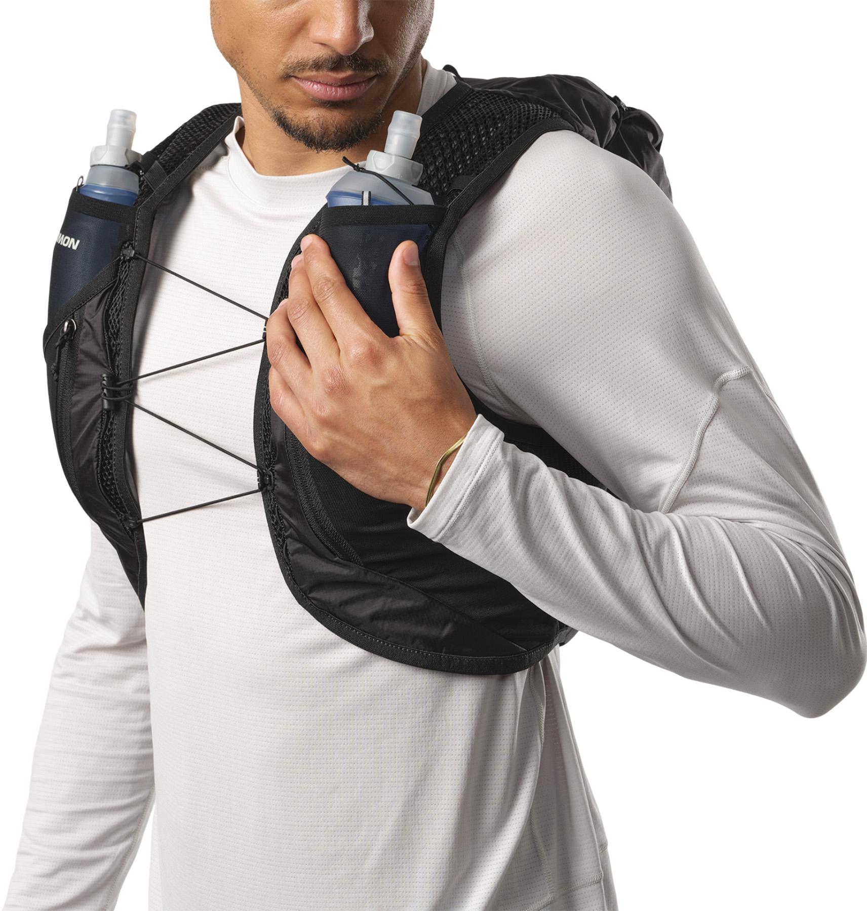 Product gallery image number 5 for product Veste d'hydratation de course avec flasque Active Skin 12L - Unisexe