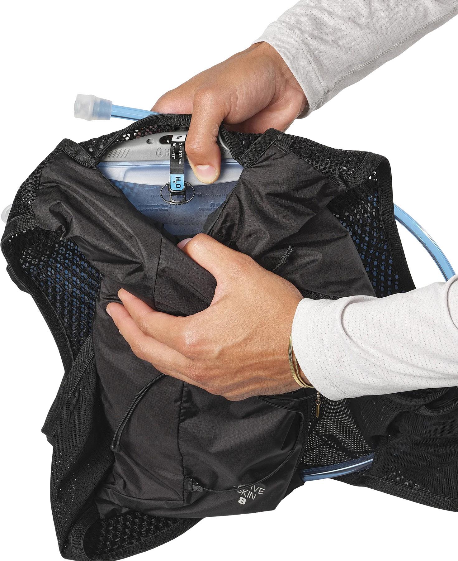 Product gallery image number 2 for product Active Skin Running Vest with flasks 8L - Unisex