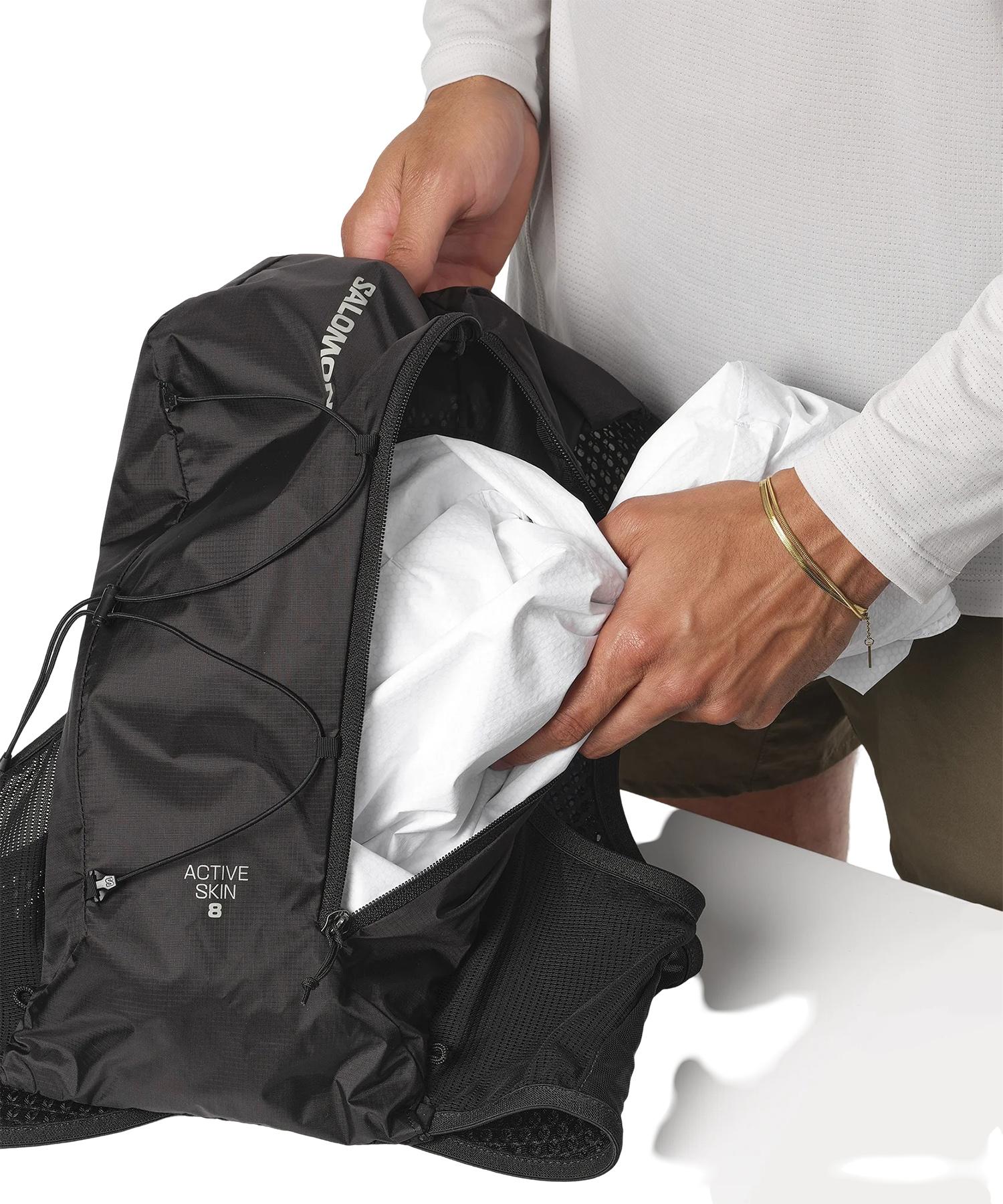 Product gallery image number 5 for product Active Skin Running Vest with flasks 8L - Unisex