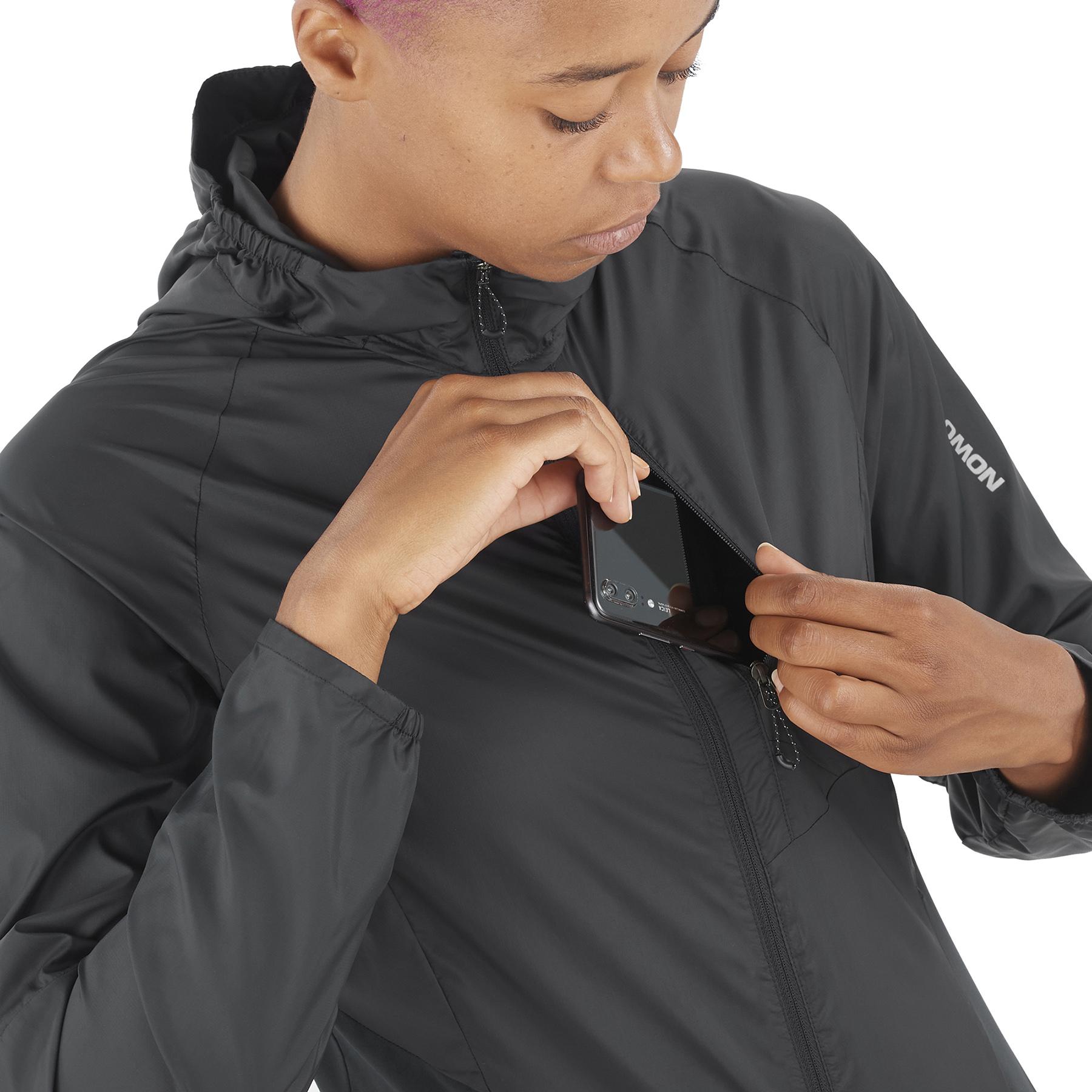 Numéro de l'image de la galerie de produits 6 pour le produit Manteau à capuchon coupe-vent à glissière pleine longueur Bonatti Cross - Femme