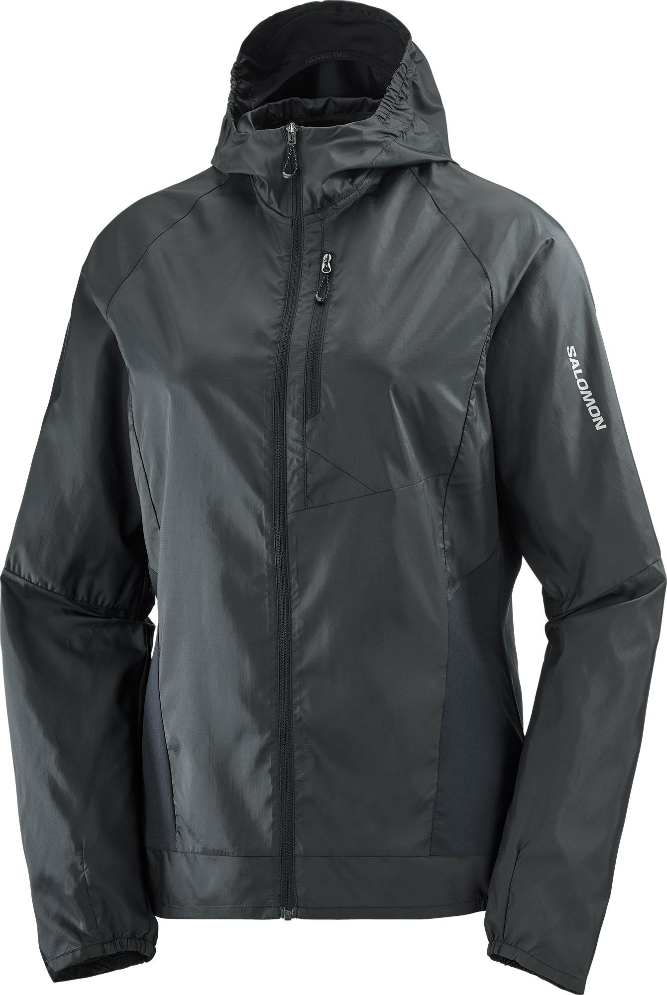 Image de produit pour Manteau à capuchon coupe-vent à glissière pleine longueur Bonatti Cross - Femme